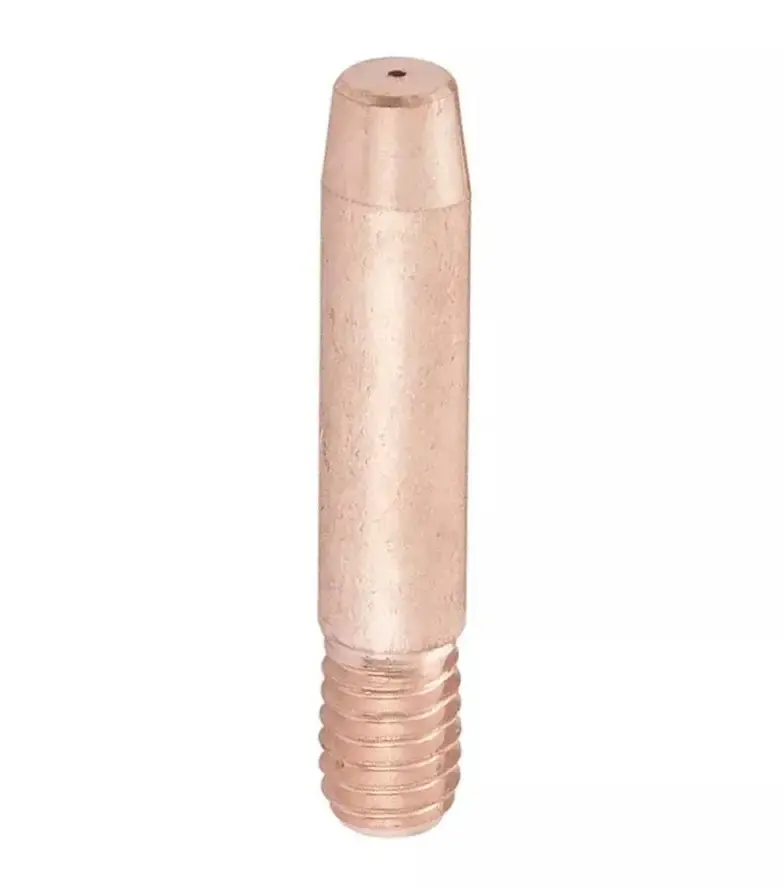 Tocha mig tubo de contato 0,9 x 37 x M6 5 unidades Oximig — fotografia 3