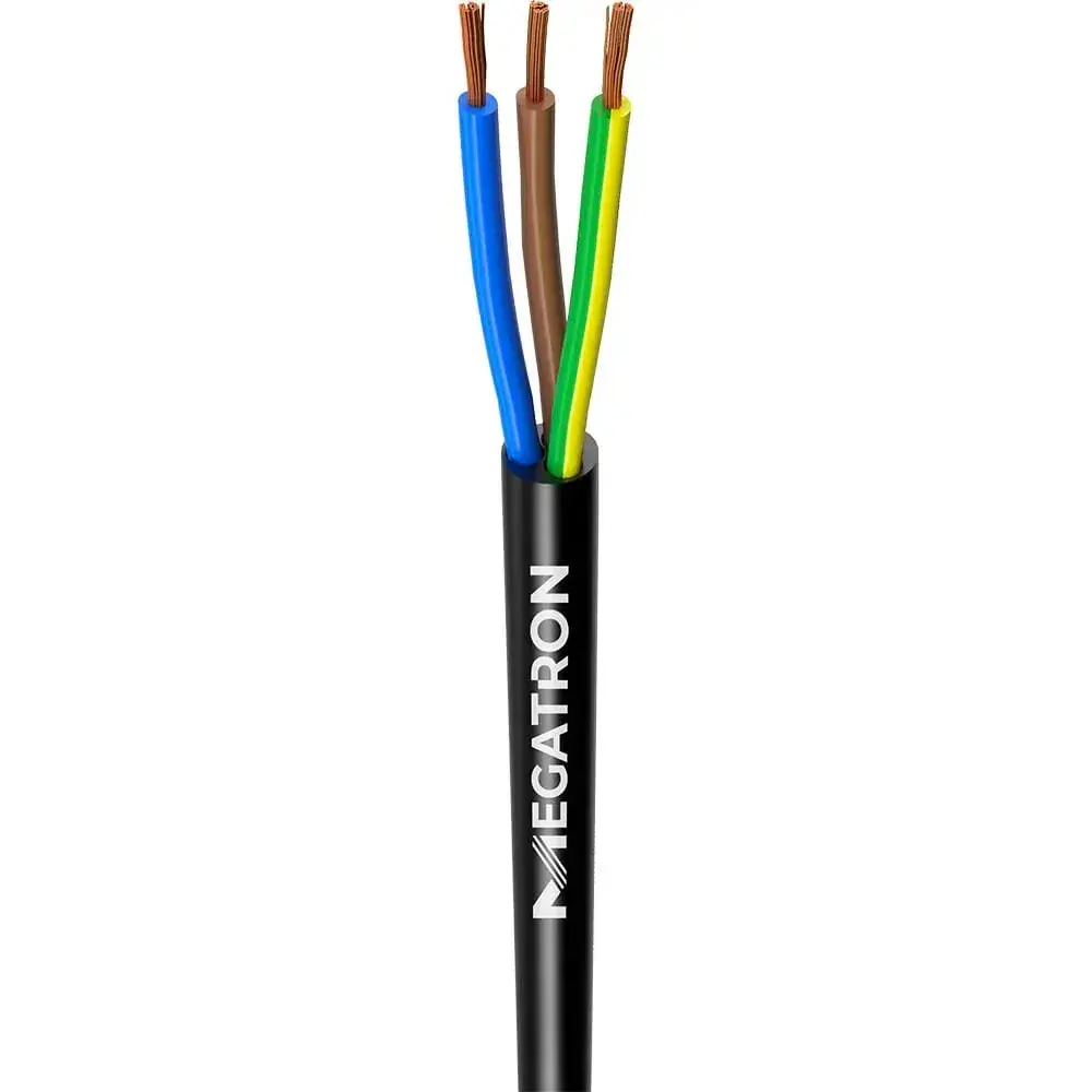 Cabo flexível pp 3 condutores 1,5MM 500V 100M Megatron