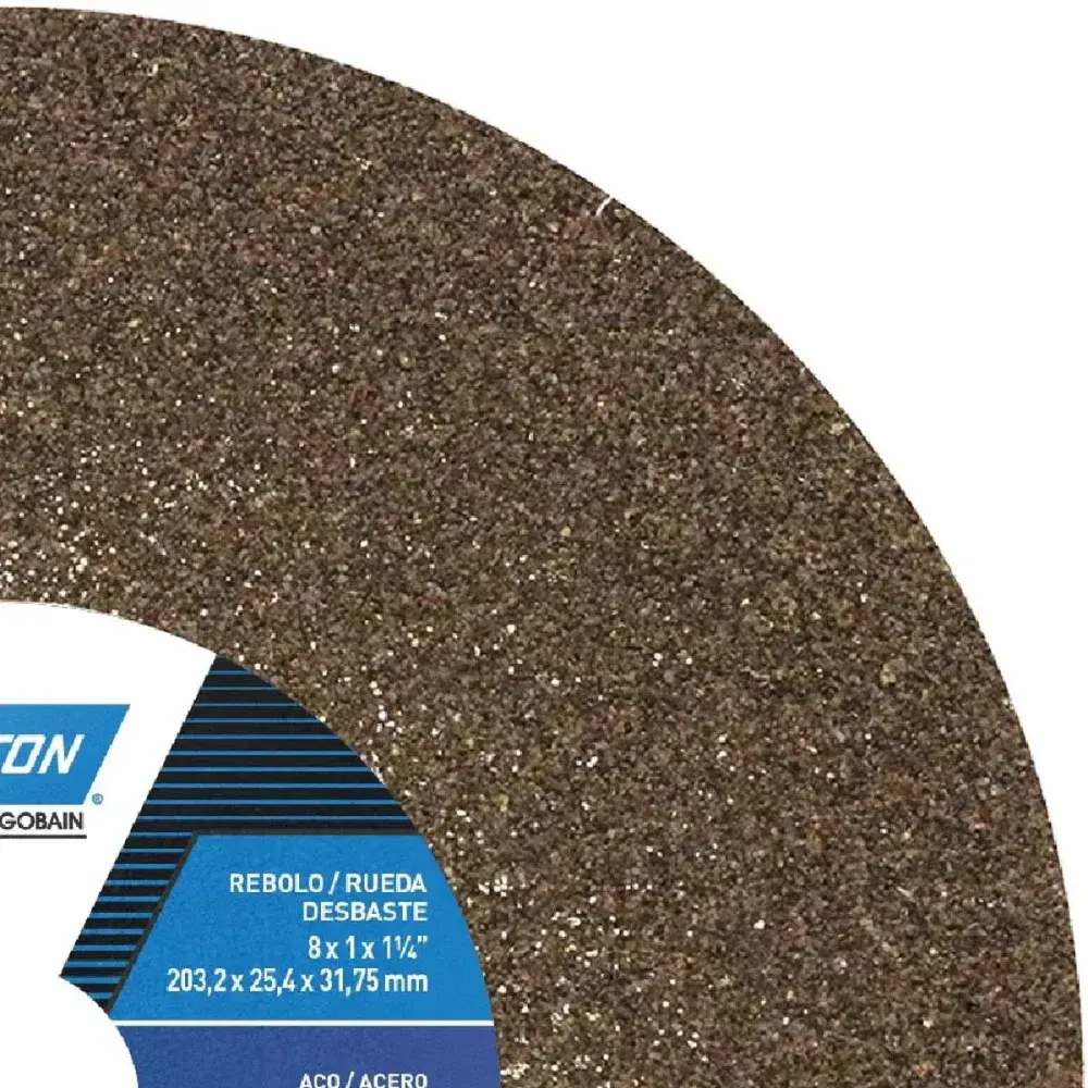 Rebolo marrom 203X25X32MM A36QVS Norton — fotografia 3
