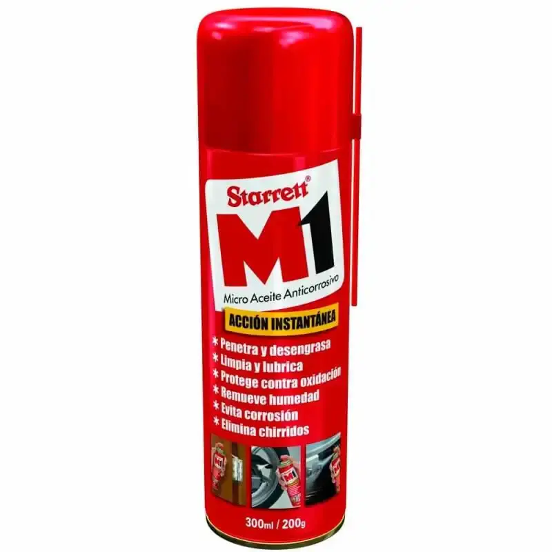 Desengripante spray 300 ML M1 Starrett — fotografia de referência
