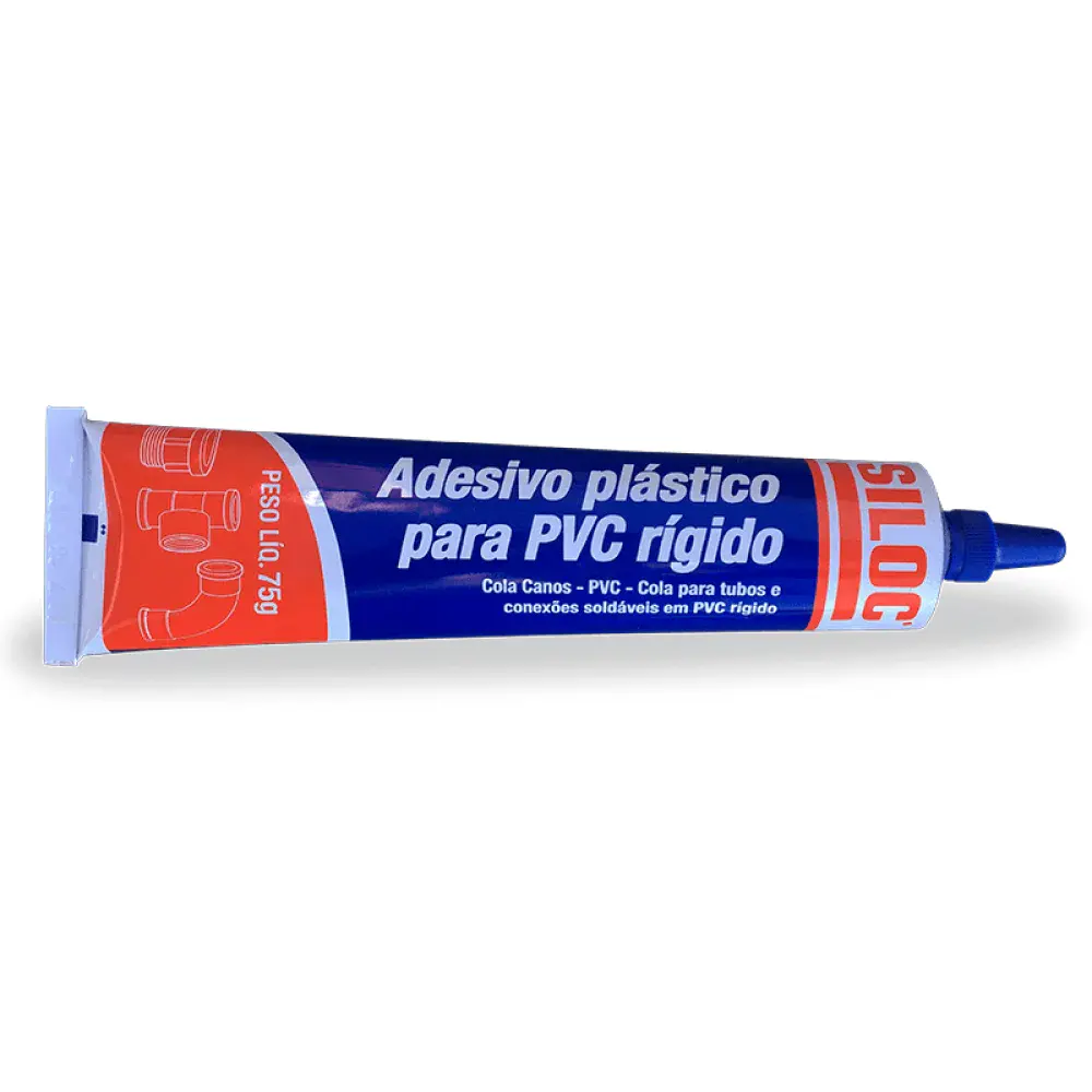 Adesivo pvc bisnaga 75GR Siloc