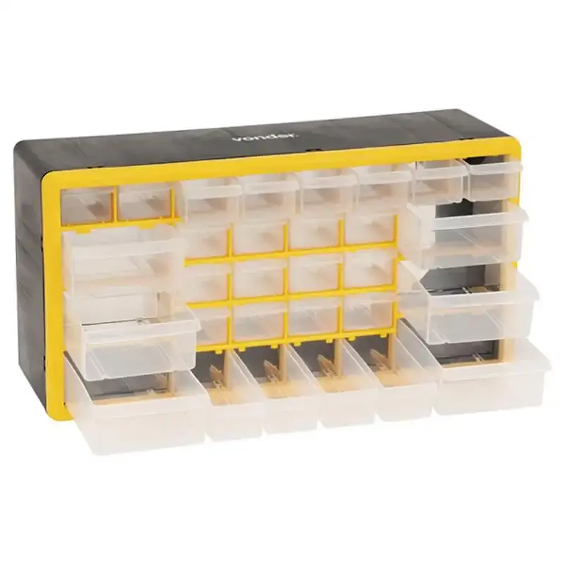 Organizador plástico com 30 gavetas OPV 0300 Vonder — fotografia de referência