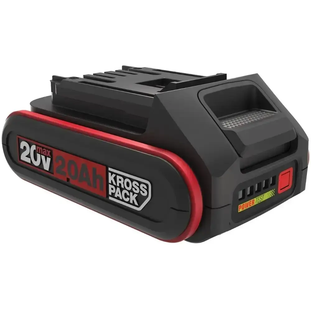 Parafusadeira furadeira impacto 1/2 POL e chave impacto 1/4 POL com bateria 20V carregador Kress — fotografia 5