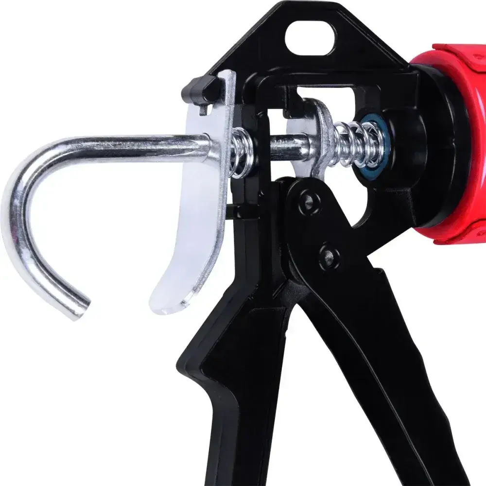 Pistola aplicadora de silicone metálica pro line 9 Worker — fotografia 9