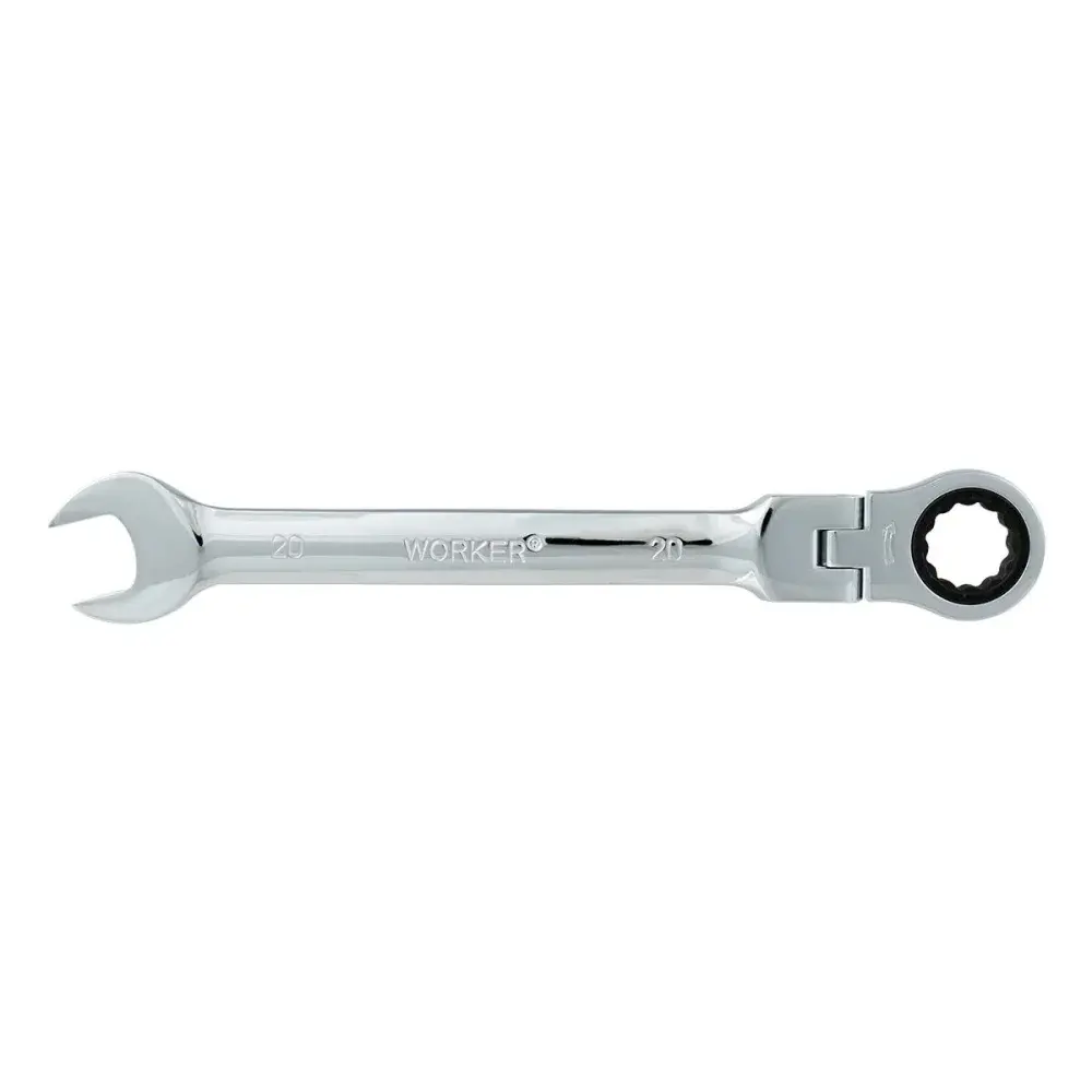 Chave combinada catraca flexível 20MM Worker — fotografia 6