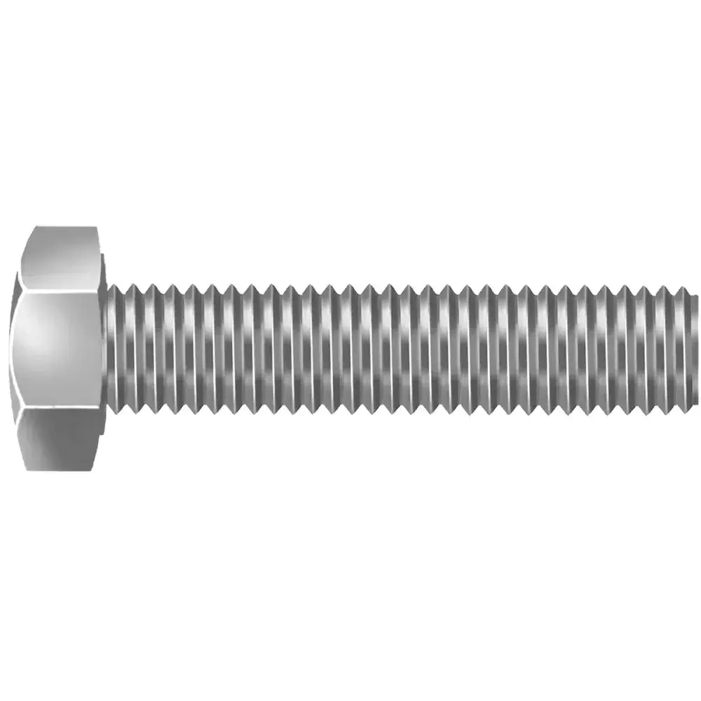 Parafuso sextavado unc inox ri Ciser 1/4"X1/2" — fotografia 2