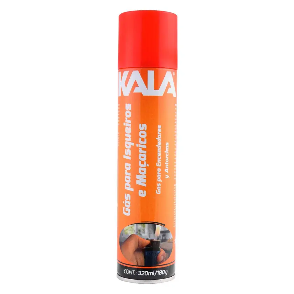 Gás para isqueiro e maçaricos 320ML/180G Kala