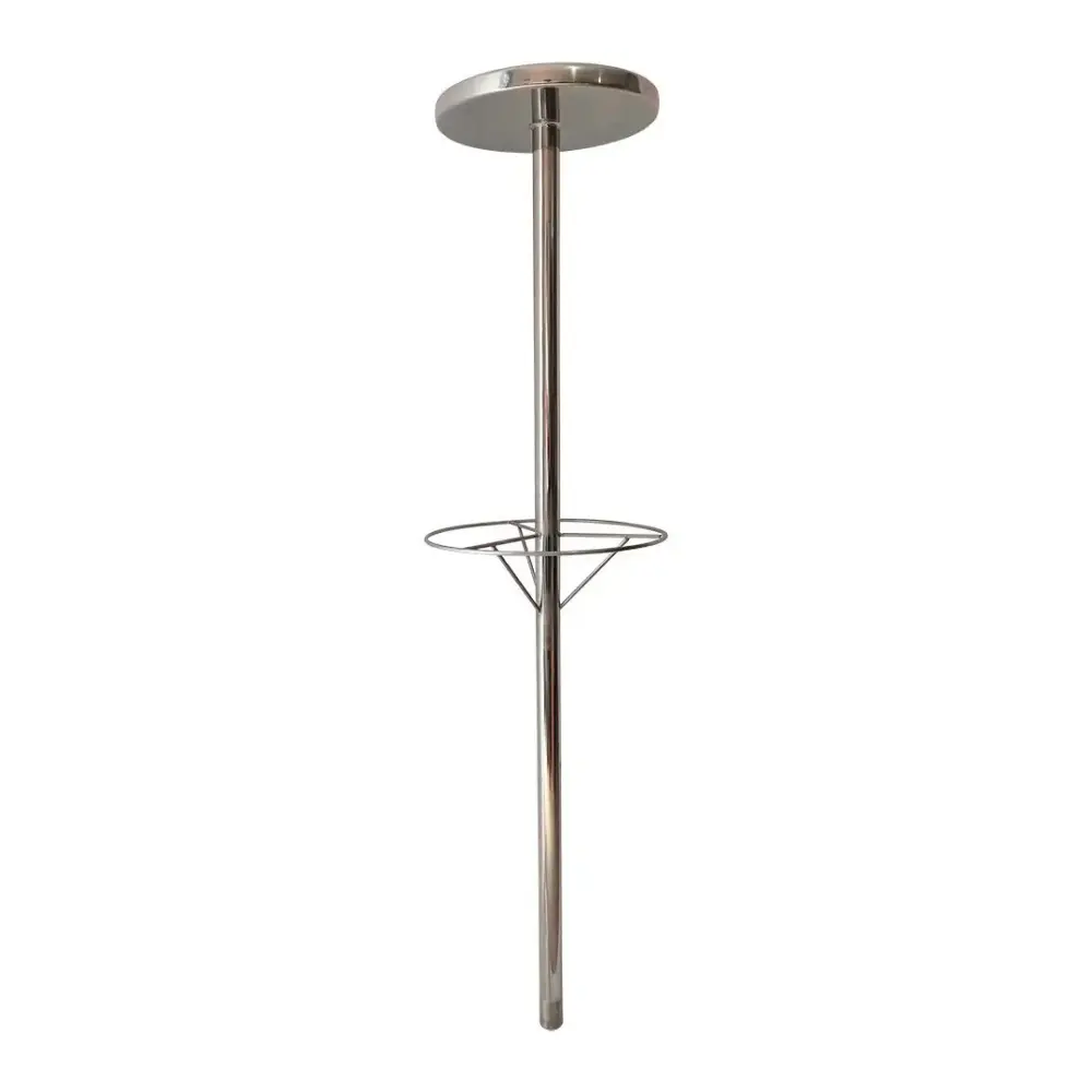 Banco Inox para Piscina Bar Molhado 25 CM x 140 CM EVALD — fotografia 5
