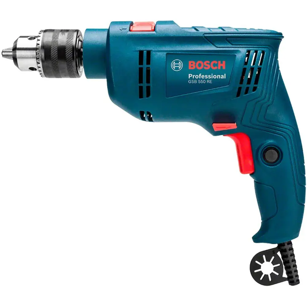 Furadeira de impacto gsb 550 1/2” 3100RPM 550W 127V Bosch — fotografia 3