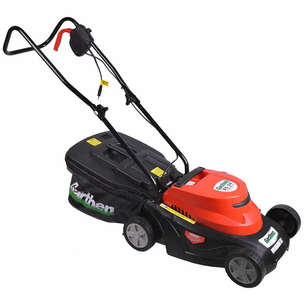 Cortador de grama elétrico com recolhedor 1100W Garthen