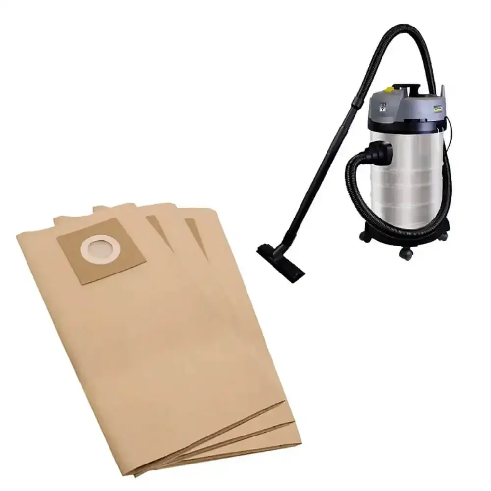 Filtro de papel para aspirador de pó NT 3000 3 unidades Karcher — fotografia 5