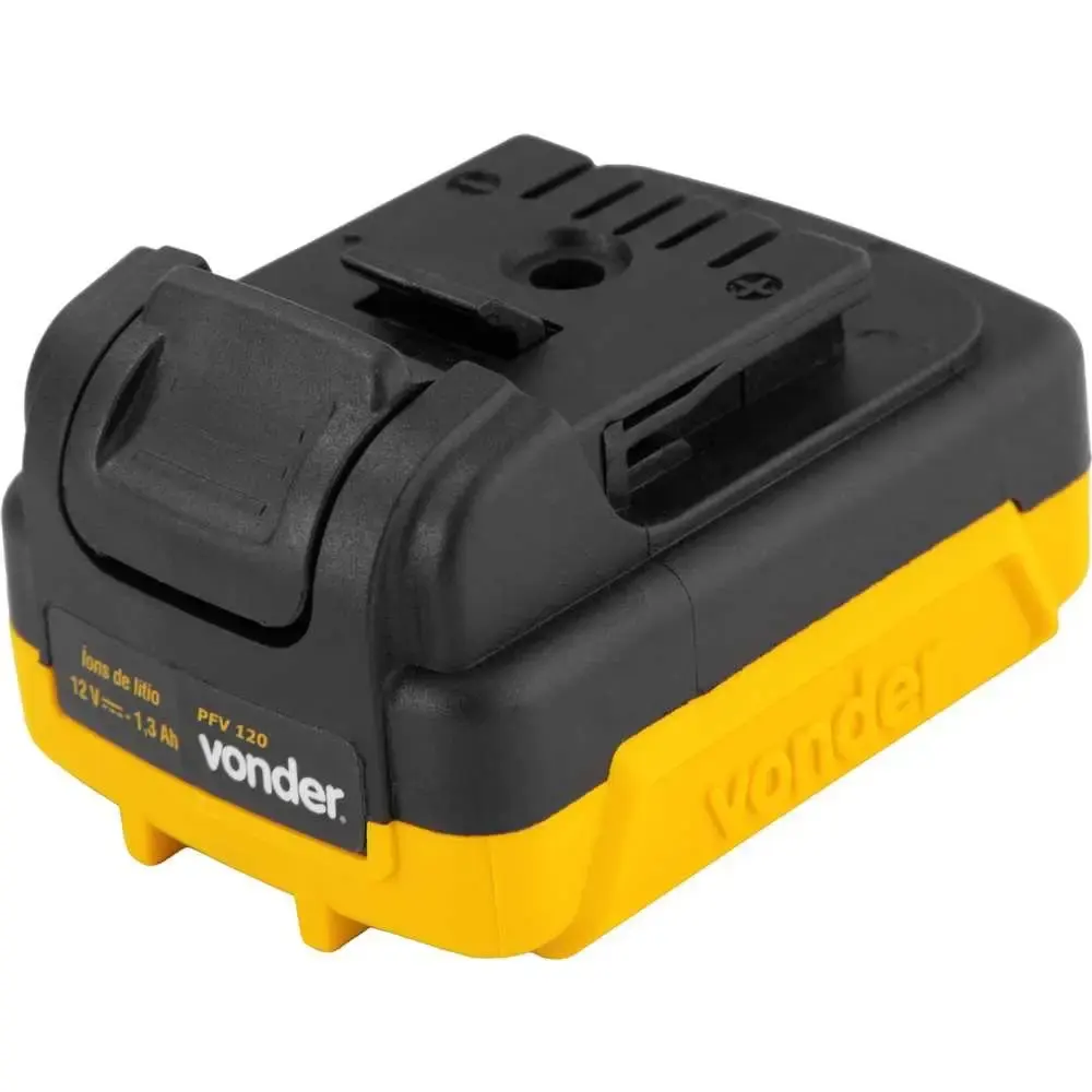 Parafusadeira furadeira 12V com carregador bivolt maleta e acessórios PFV120 Vonder — fotografia 7