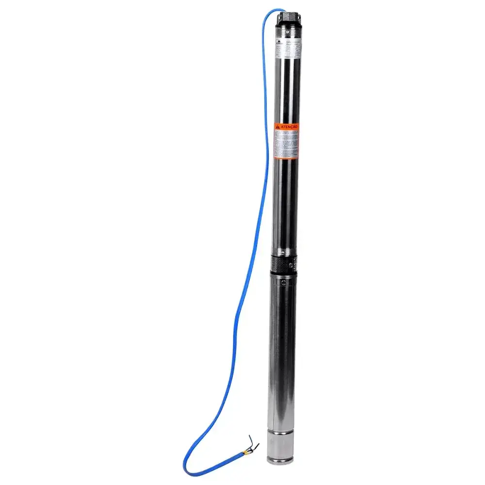 Bomba submersa multiestágio 3 1,5HP 1100W Worker — fotografia 8