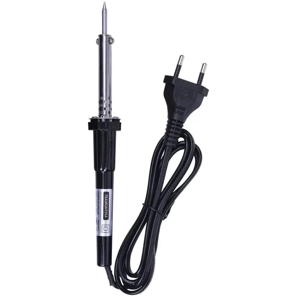 Ferro de solda 40W 127V com cabo plástico Tramontina — fotografia 8