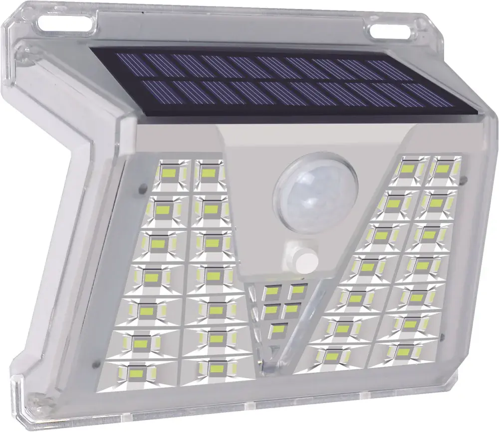 Luminária solar parede 33 leds Liege — fotografia de referência