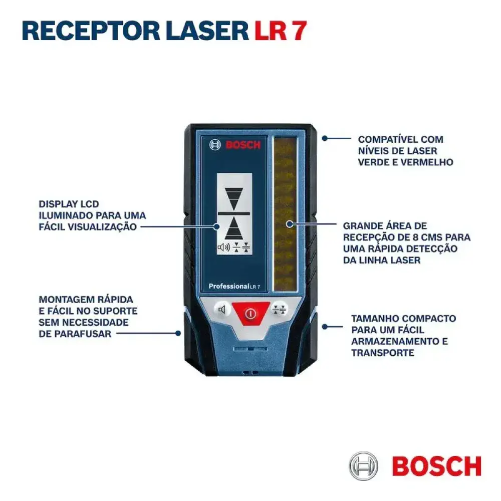 Receptor laser LR7 Bosch — fotografia 11