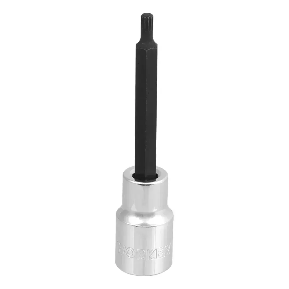 Chave soquete multidentada longa encaixe 1/2 M-5 Worker — fotografia 5