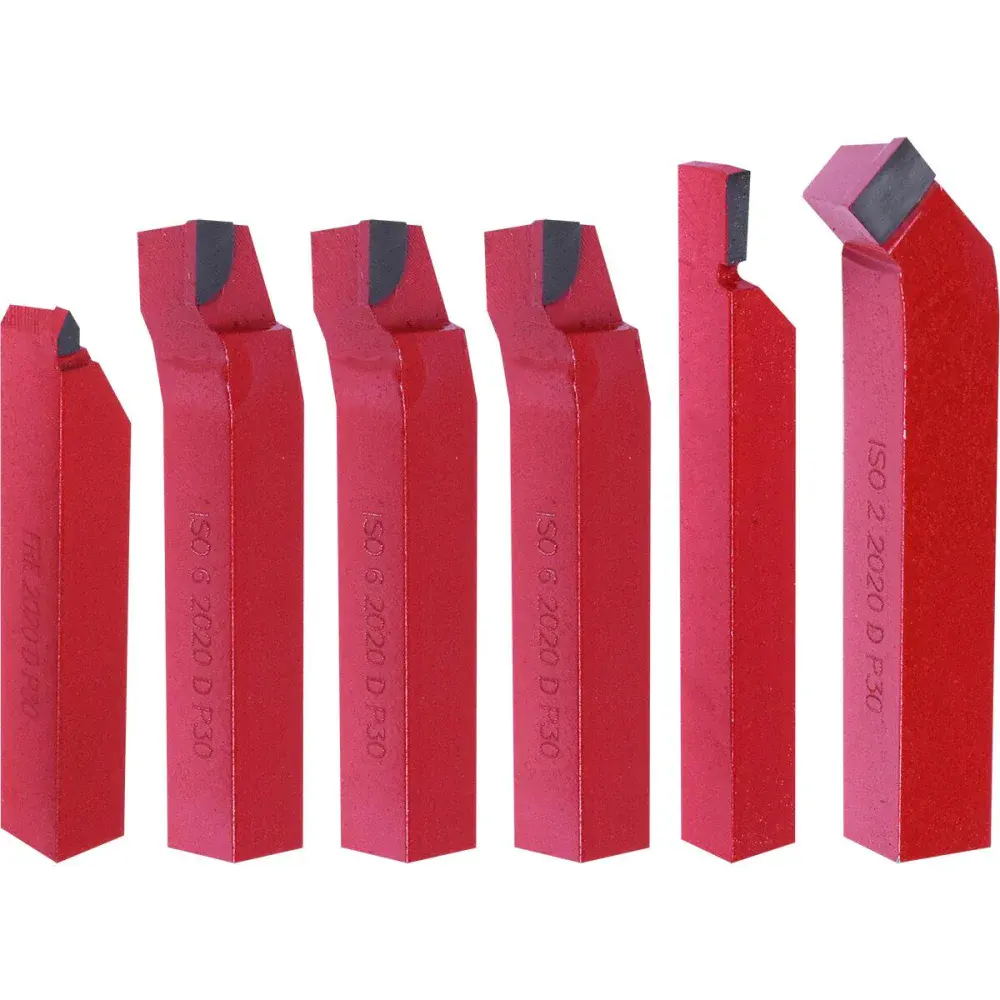 Jogo de bedame para torno 20X20MM com 10 peç Bumafer — fotografia 3