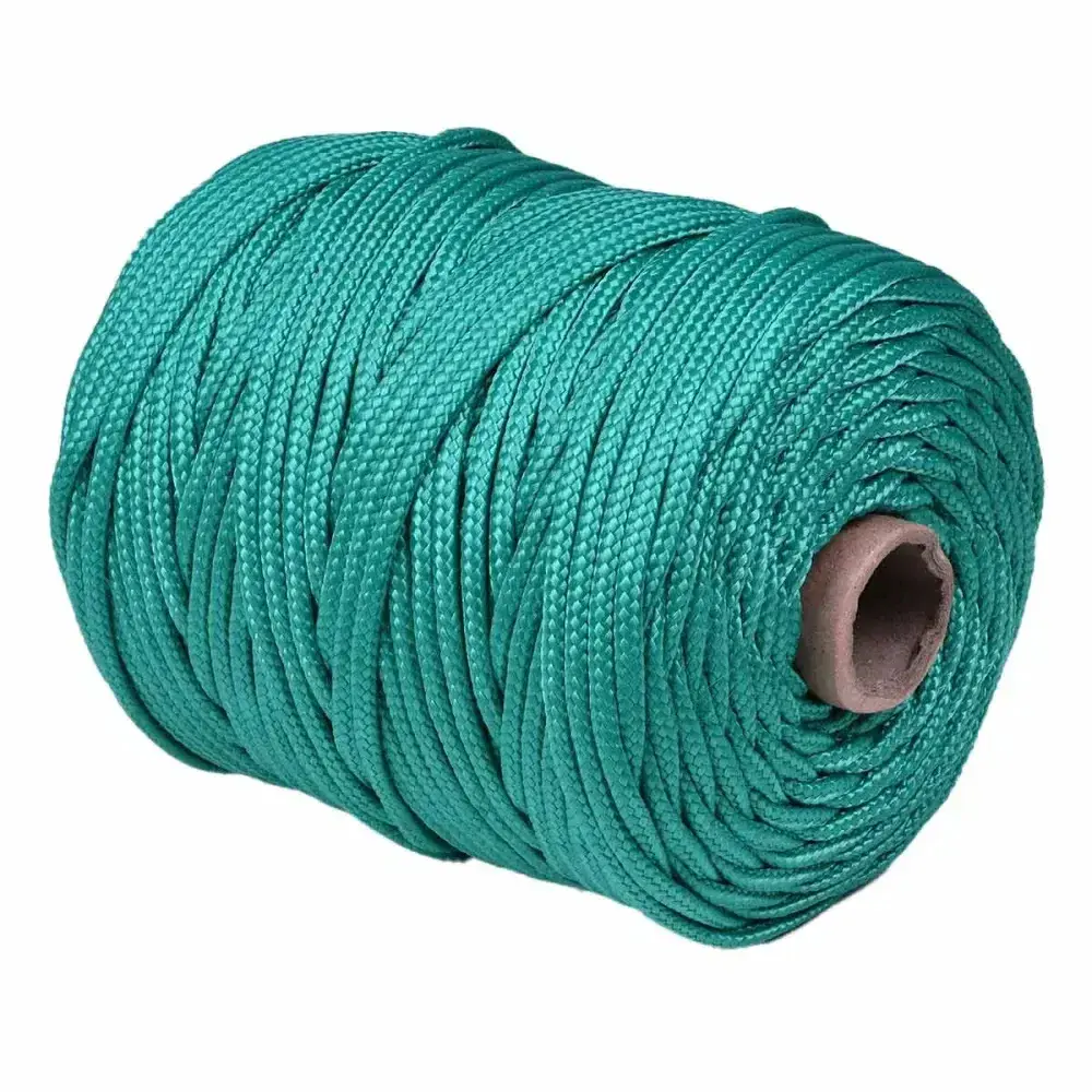 Corda pet trançada 150M/ 6MM verde Collins — fotografia 5