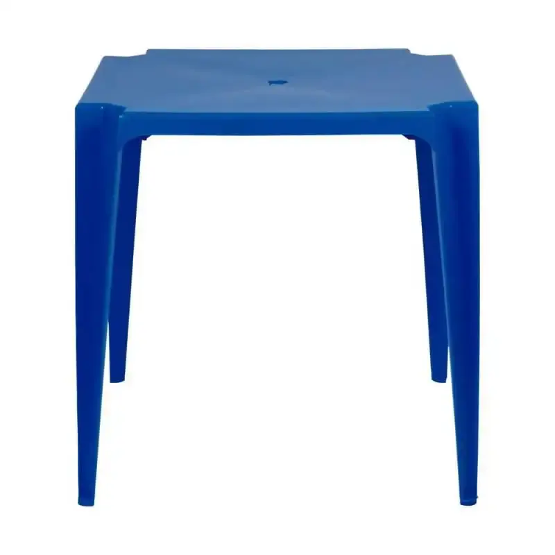 Mesa plástica bela vista 70 CM azul Mor — fotografia 2
