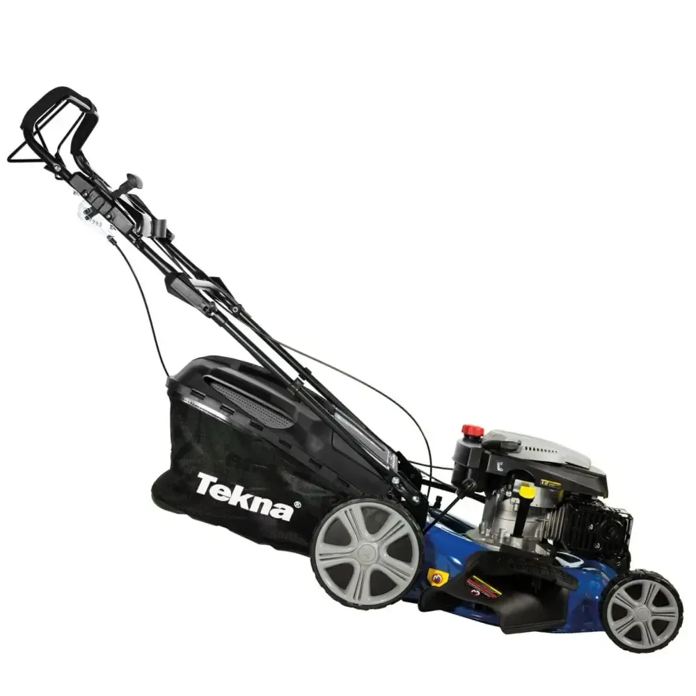 Cortador de grama à gasolina 6 HP 4T com tração e recolhedor 2212101 Tekna — fotografia 5