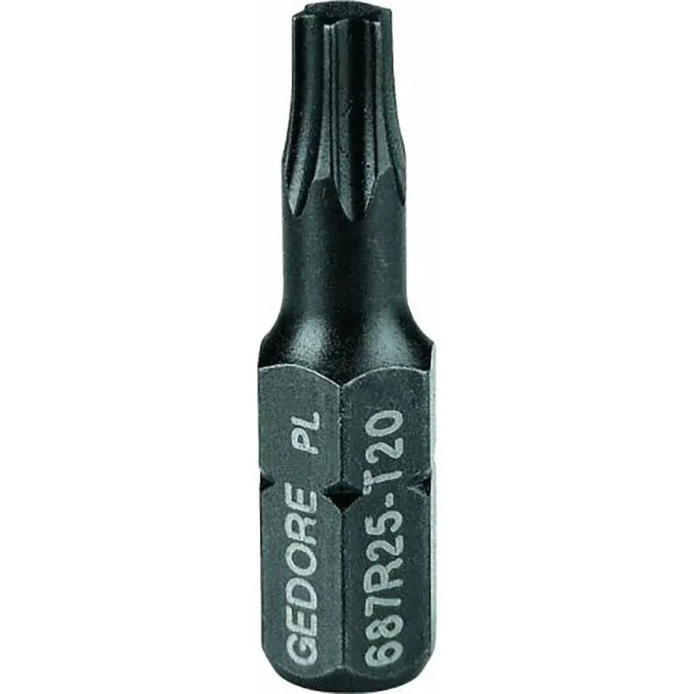 Bits hexalobular gtx em aço molibdênio 1/4- 2,50MM Gedore — fotografia de referência