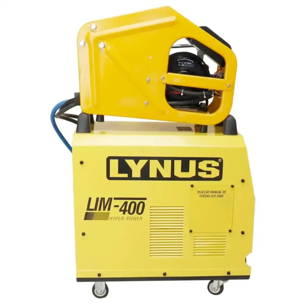 Máquina solda inversora multiprocessos LIM-400HP trifásico 220V | 380V Lynus — fotografia 3