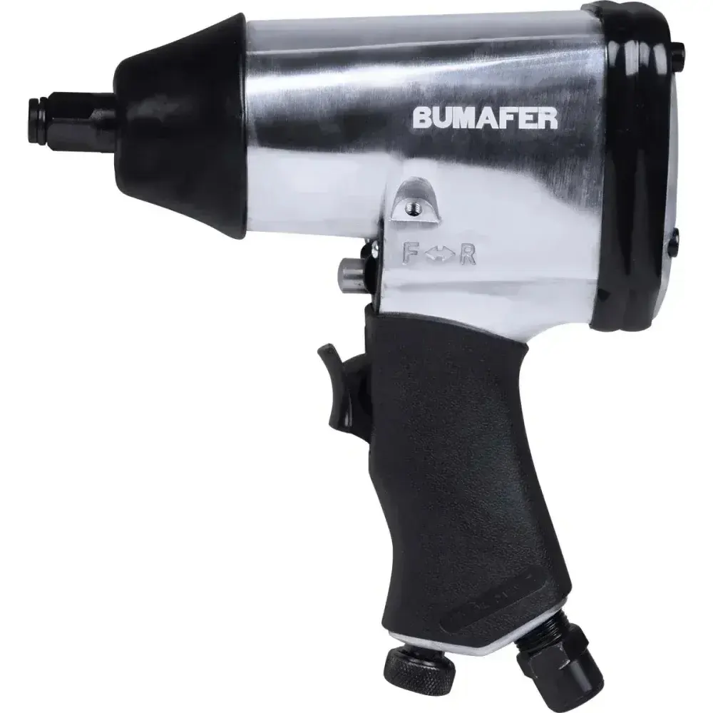 Chave de impacto pneumática 1/2 90PSI 17 peç Bumafer — fotografia 8