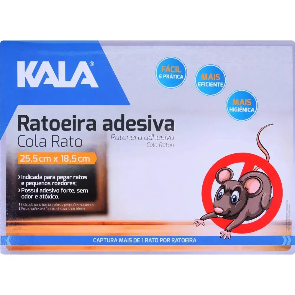 Ratoeira adesiva para rato Kala — fotografia 7