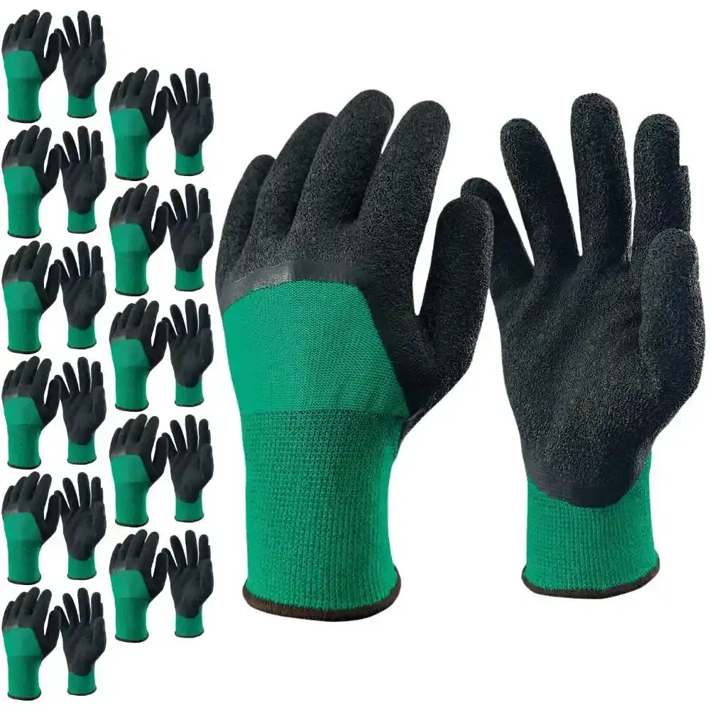 Luva de segurança CG flex plus com 12 pares Carbografite — fotografia de referência