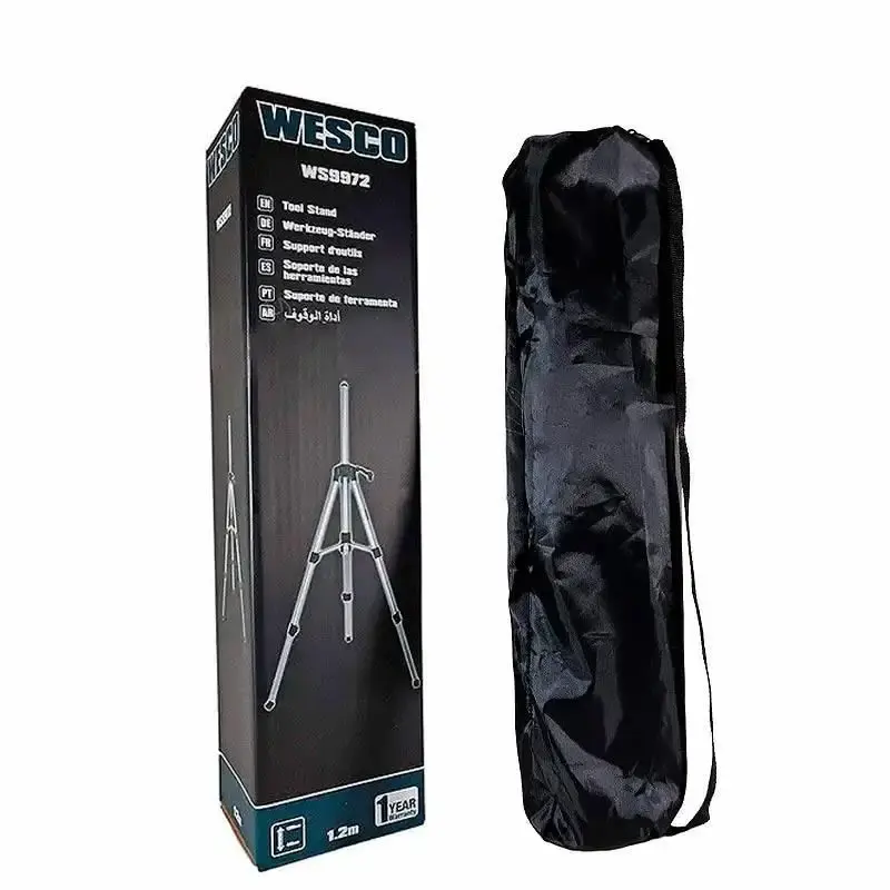 Tripé profissional para nível a laser WS9972 Wesco — fotografia 6