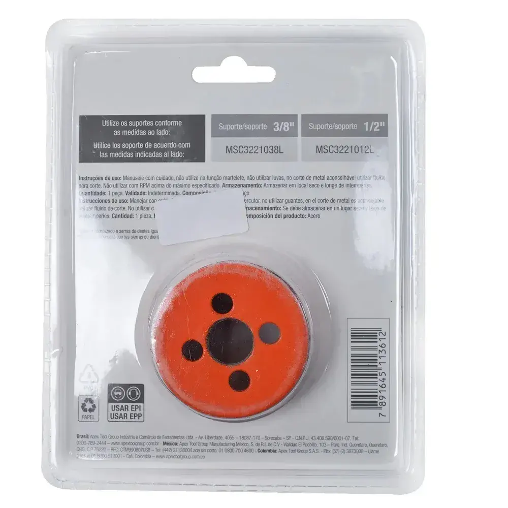Serra copo 51MM 2” SC51BL Lufkin — fotografia 10