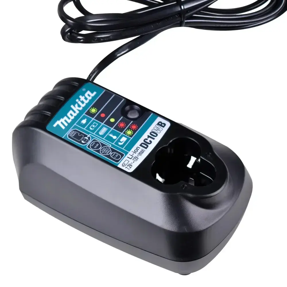 Carregador de bateria ion de lítio 12V bivolt da Makita — fotografia 6