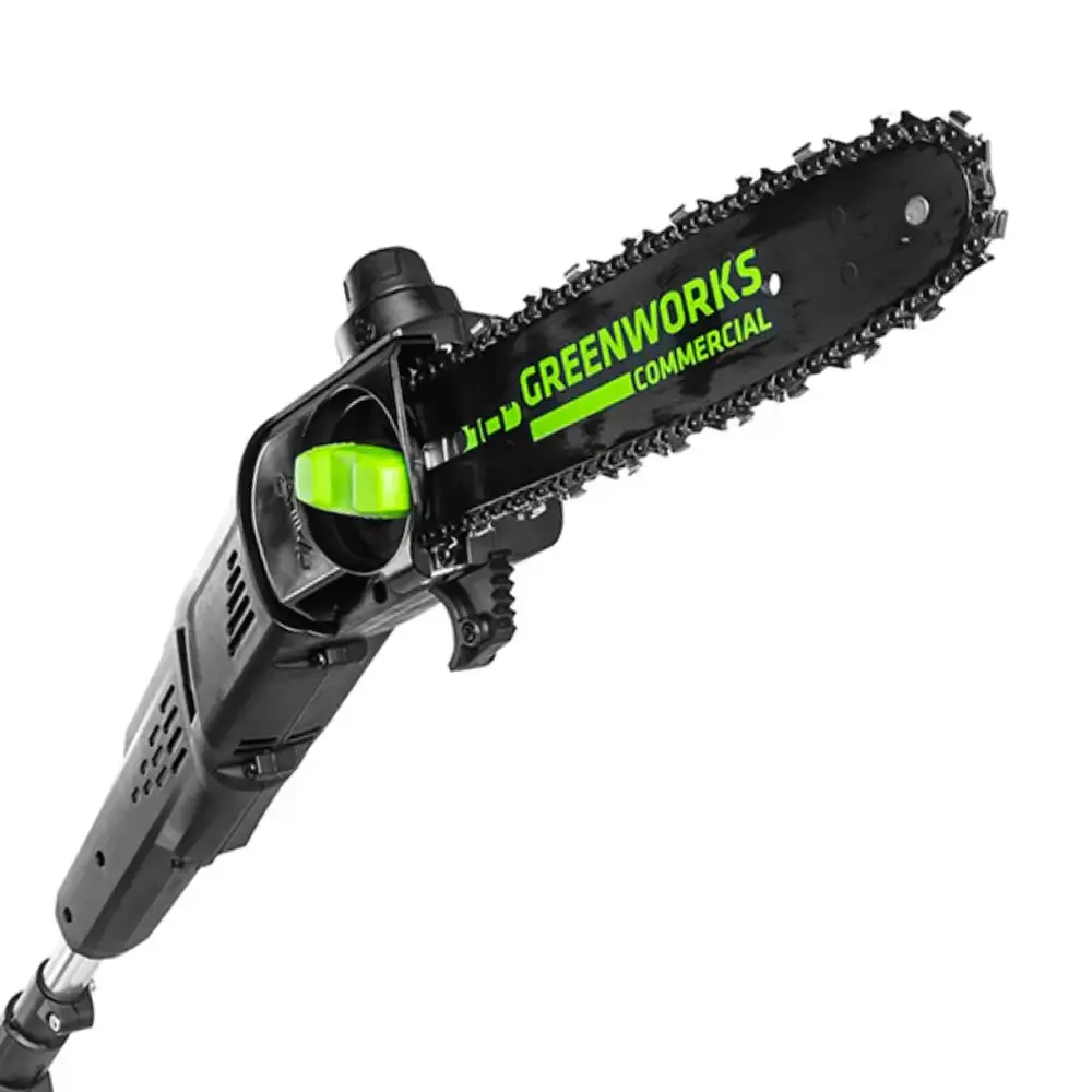 Podador de altura 82V tubo bipartido 10POL 900W 1407202 Greenworks — fotografia 9