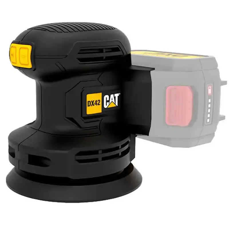 Lixadeira oscilante e politriz à bateria 18V 125 MM sem bateria e carregador DX42B CAT