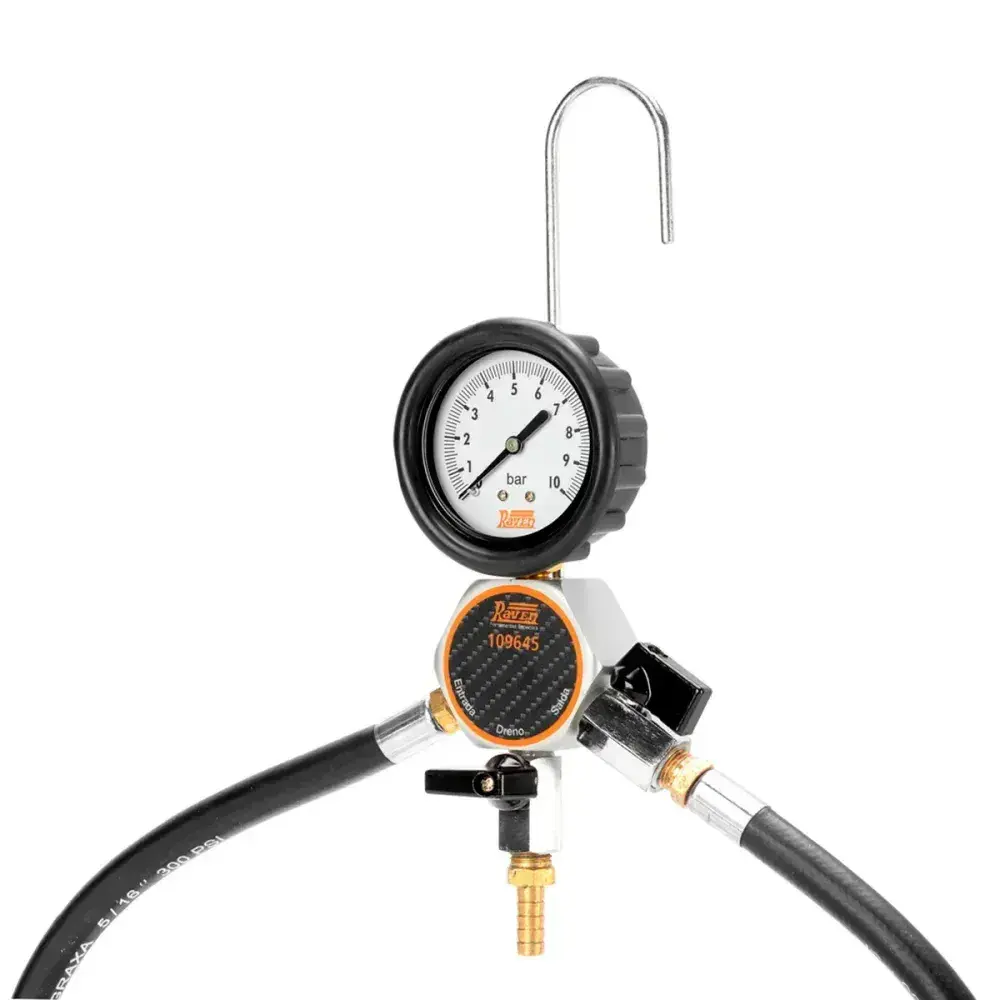 Conjunto para manutenção de motor, medição de pressão e vazão de combustível Raven — fotografia 9