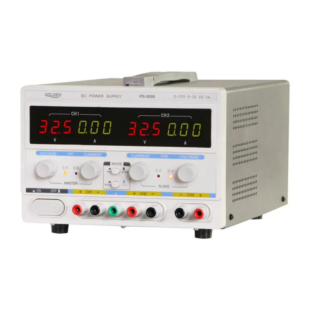 Fonte de alimentação PS-5000 até 32V 3A bivolt Solden — fotografia de referência