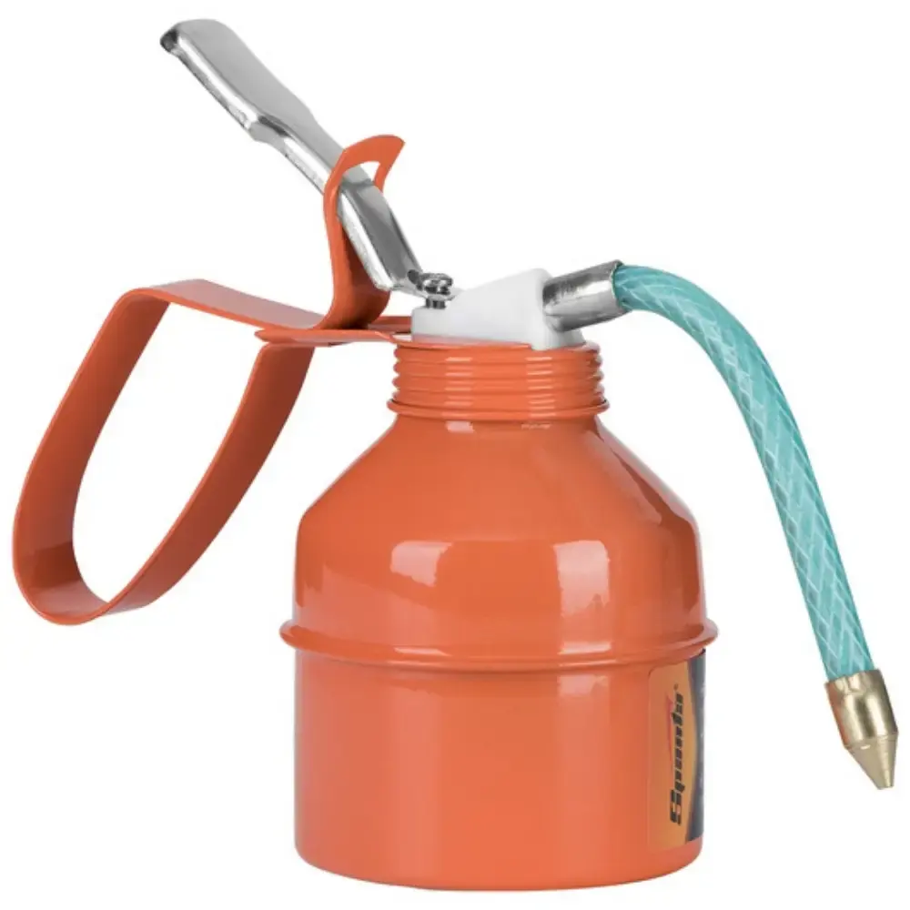 Almotolia metálica 300 ML ponta flexível Sparta — fotografia 3