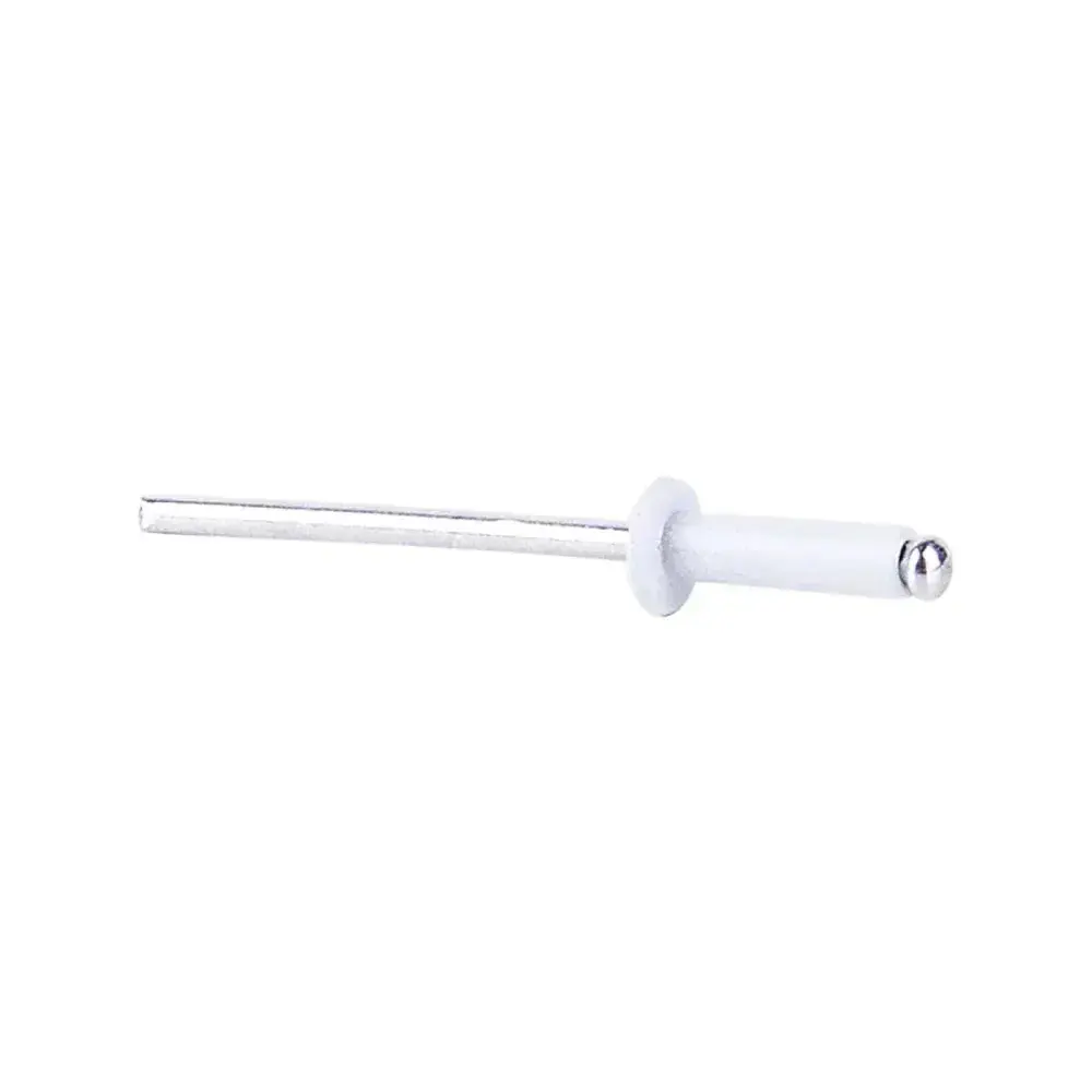 Rebite de repuxo alumínio 3,2X12MM 100 peç branco Worker — fotografia 8