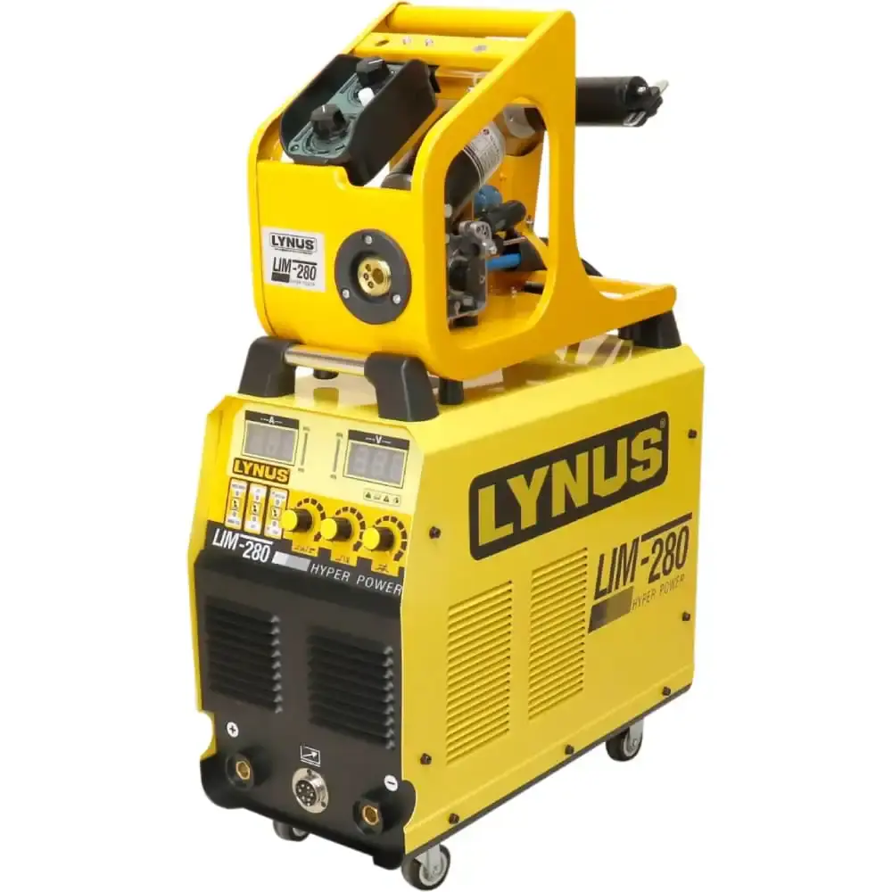 Máquina solda inversora multiprocessos LIM-280HP trifásico 220V | 380V Lynus