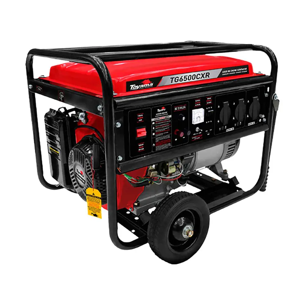Gerador a gasolina TG6500CXR Toyama — fotografia de referência