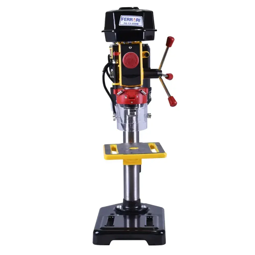 Furadeira de bancada com morsa e motor FG13 350W 127V Ferrari — fotografia 9