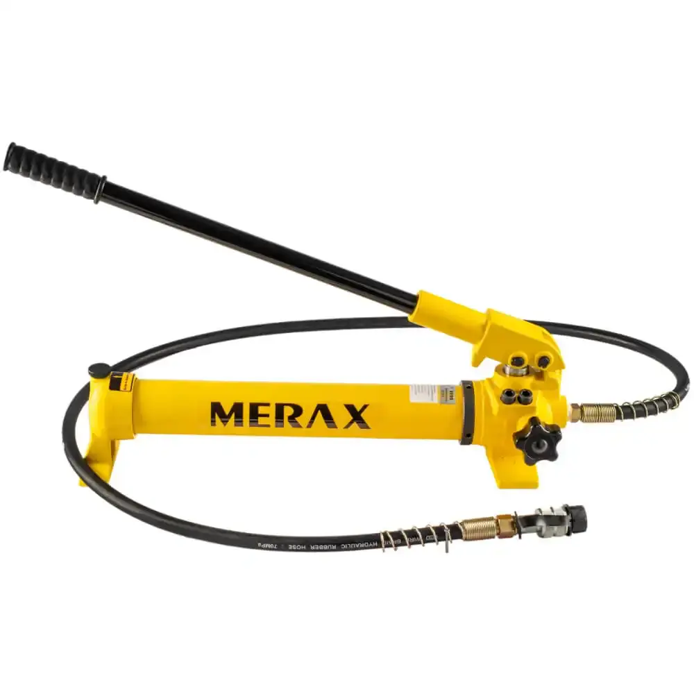 Bomba hidráulica manual 10000 PSI CP700B Merax — fotografia de referência