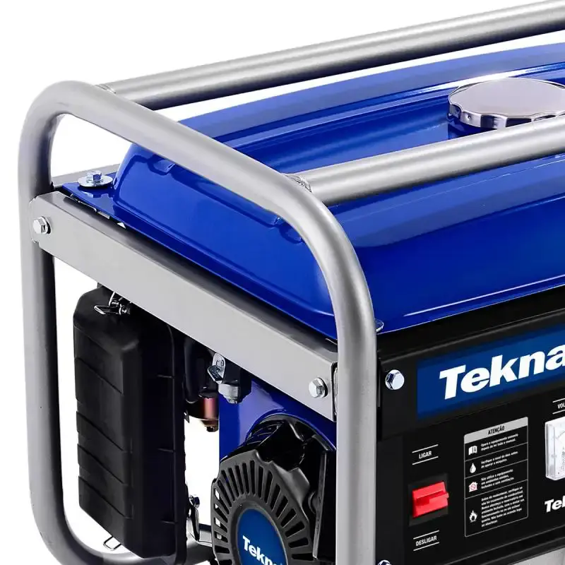 Gerador energia gasolina 6.5HP 3.1KVA 4 tempos bivolt GT3500FB Tekna — fotografia 2