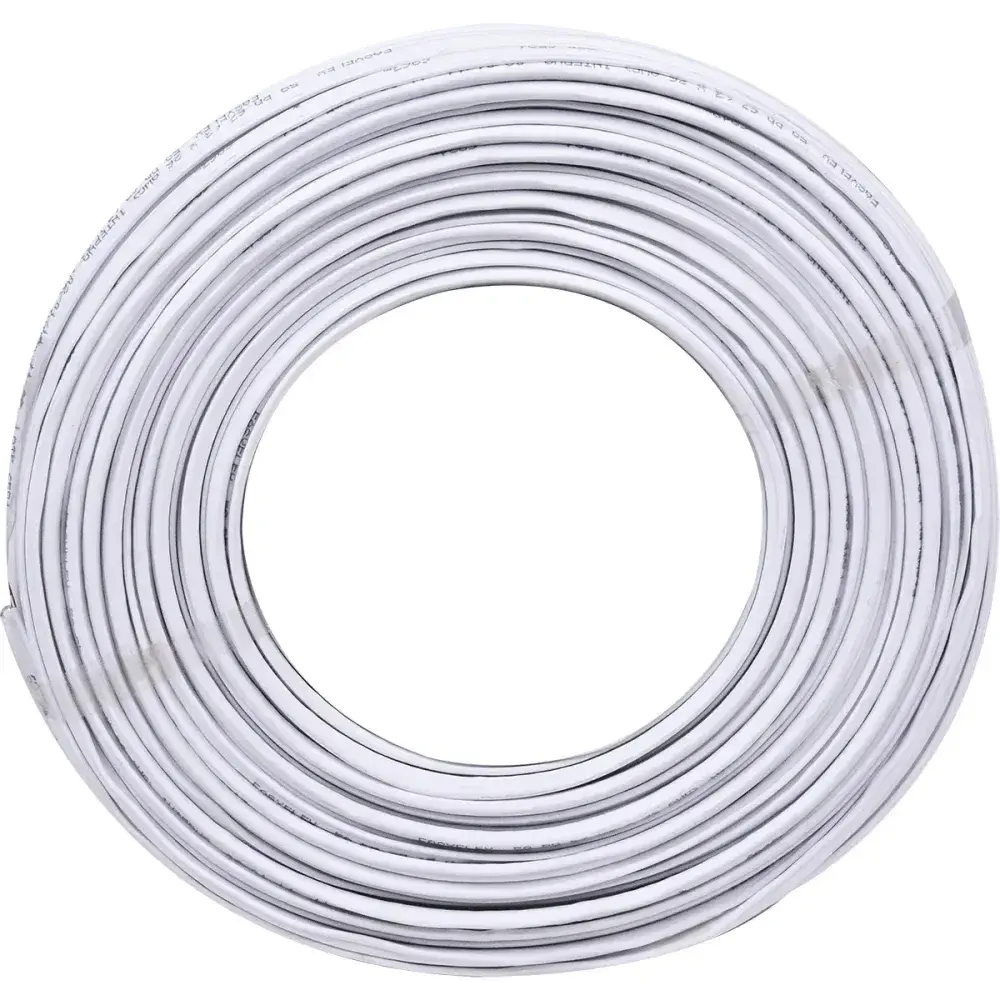 Cabo coaxial série 59 67+TRI branco 100M Easyflex — fotografia 5
