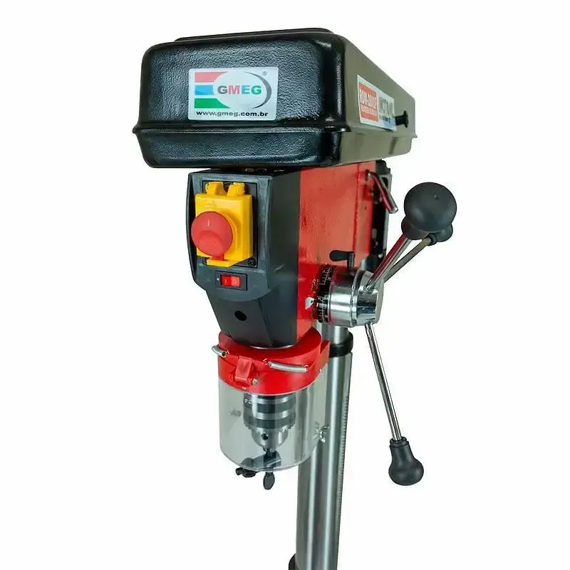 Furadeira de coluna 1HP trifásica 220V RDM-2801F MotoMil — fotografia 3
