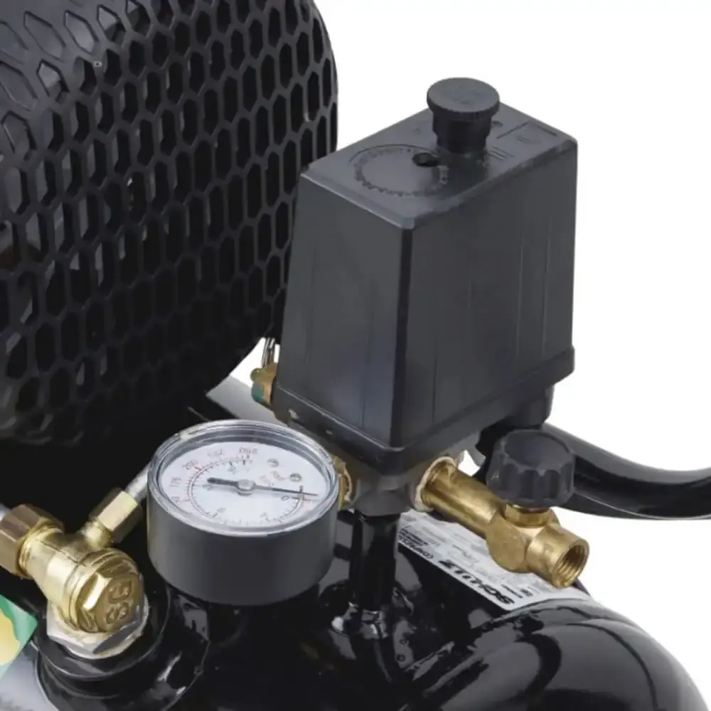 Compressor de Ar Schulz Pratiko 8,6PCM 25L 127V ou 220V CSI8,6/25 SCHULZ 220 V — fotografia 6