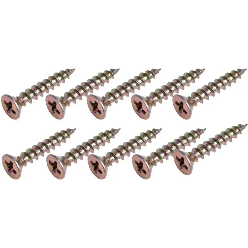 Parafuso cabeça chata 4 x 30MM 421804 Worker – 10 peç — fotografia 7