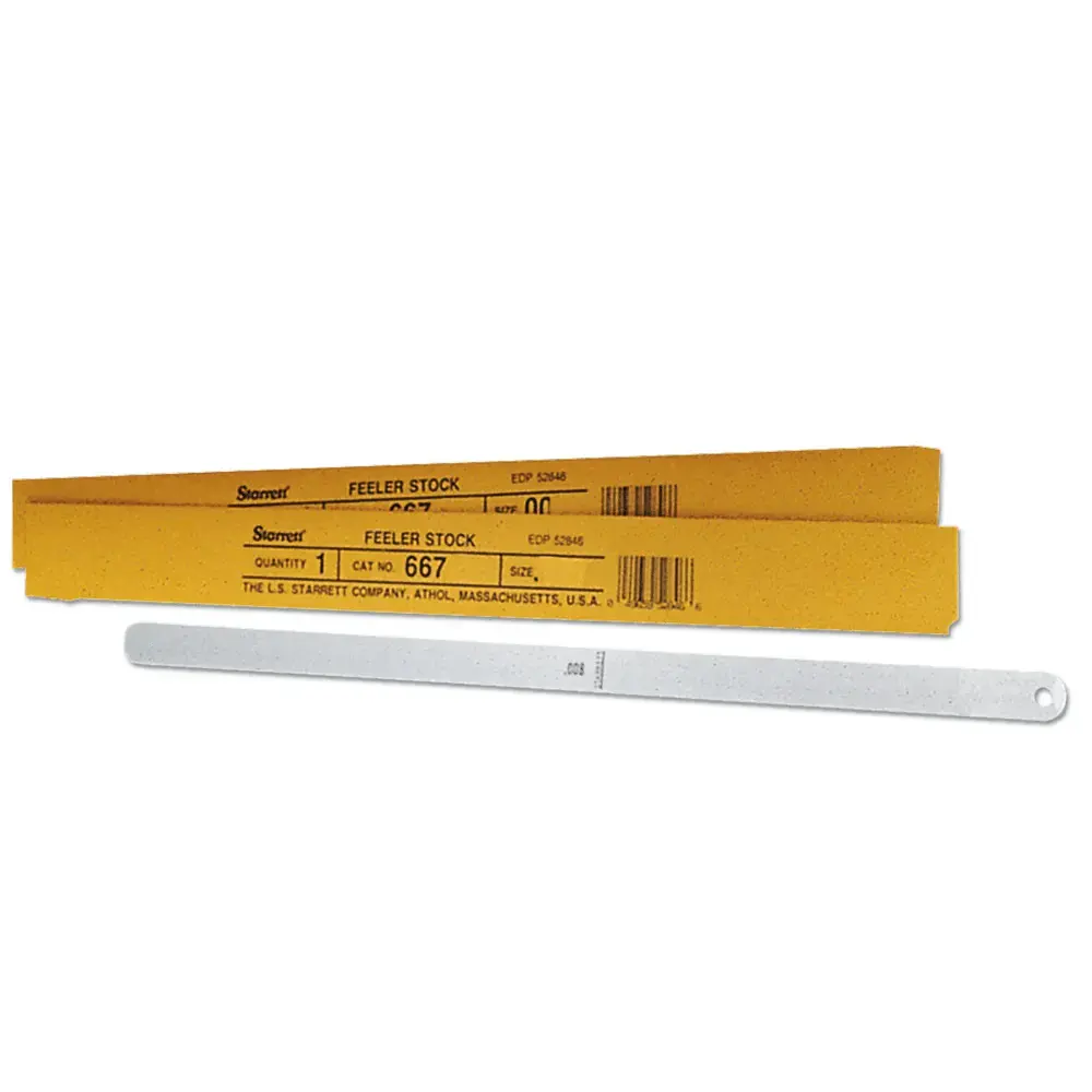 Calibre com folga lamina de 300MMX0,95MM da Starrett — fotografia de referência