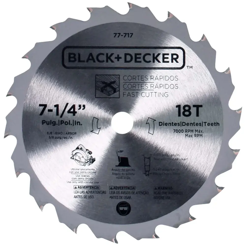 Serra circular 7.1/4” 1500W com 220V da blackdecker Black & Decker — fotografia 10